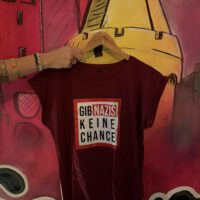 Girlie-Shirt - Gib Nazis keine Chance