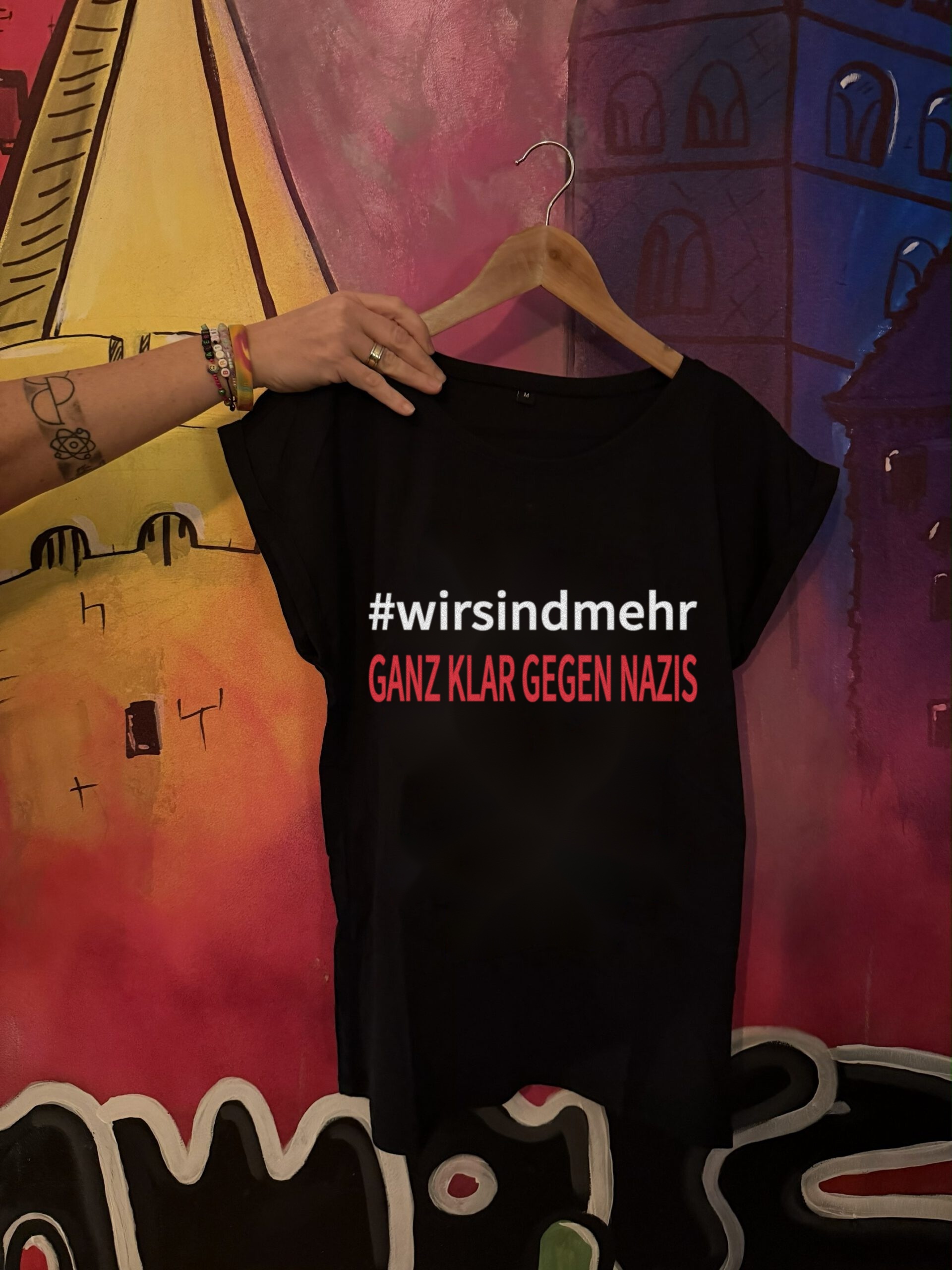Girlie-Shirt - #wirsindmehr